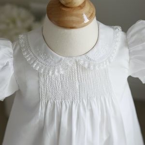 Heirloom Ruffle Lace Collar Special Occasion 2-Piece Set Feltman Brothers NWT